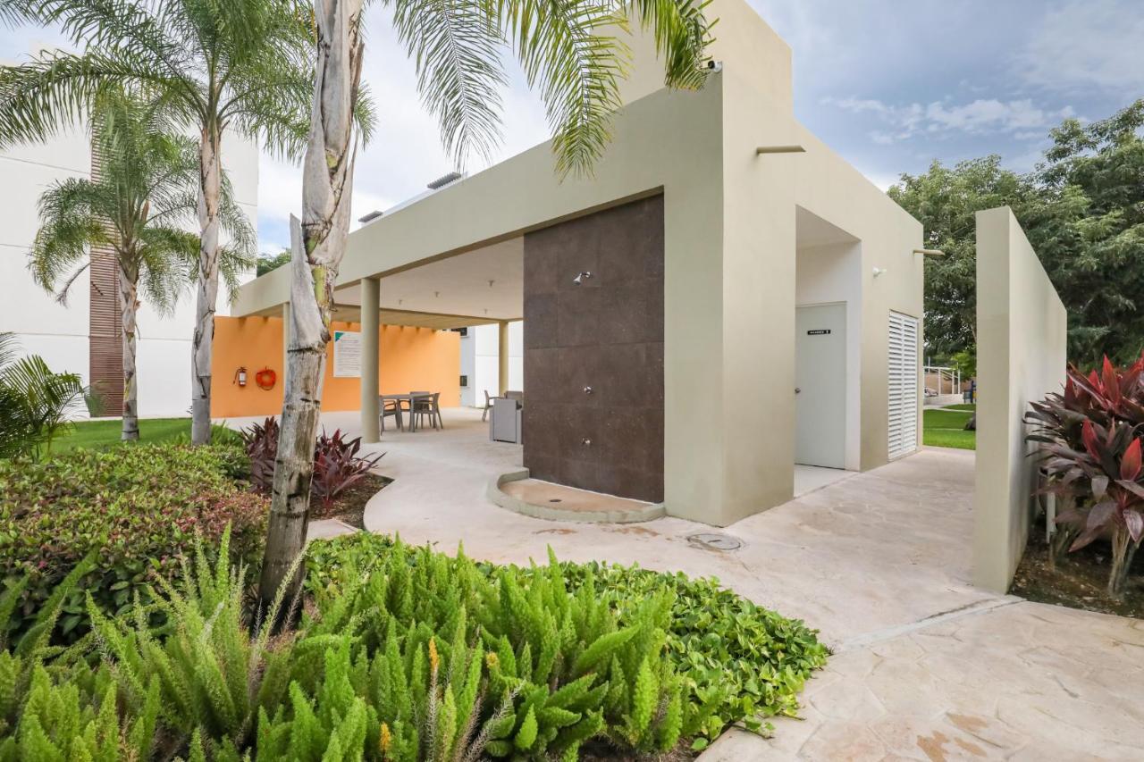 Departamento Lirios Residencial Para 5 Alberca Cancún Eksteriør billede