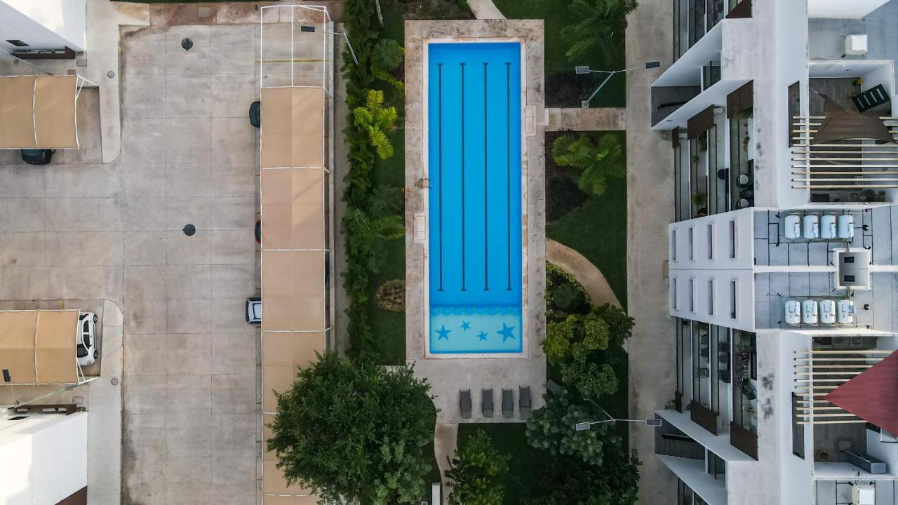 Departamento Lirios Residencial Para 5 Alberca Cancún Eksteriør billede