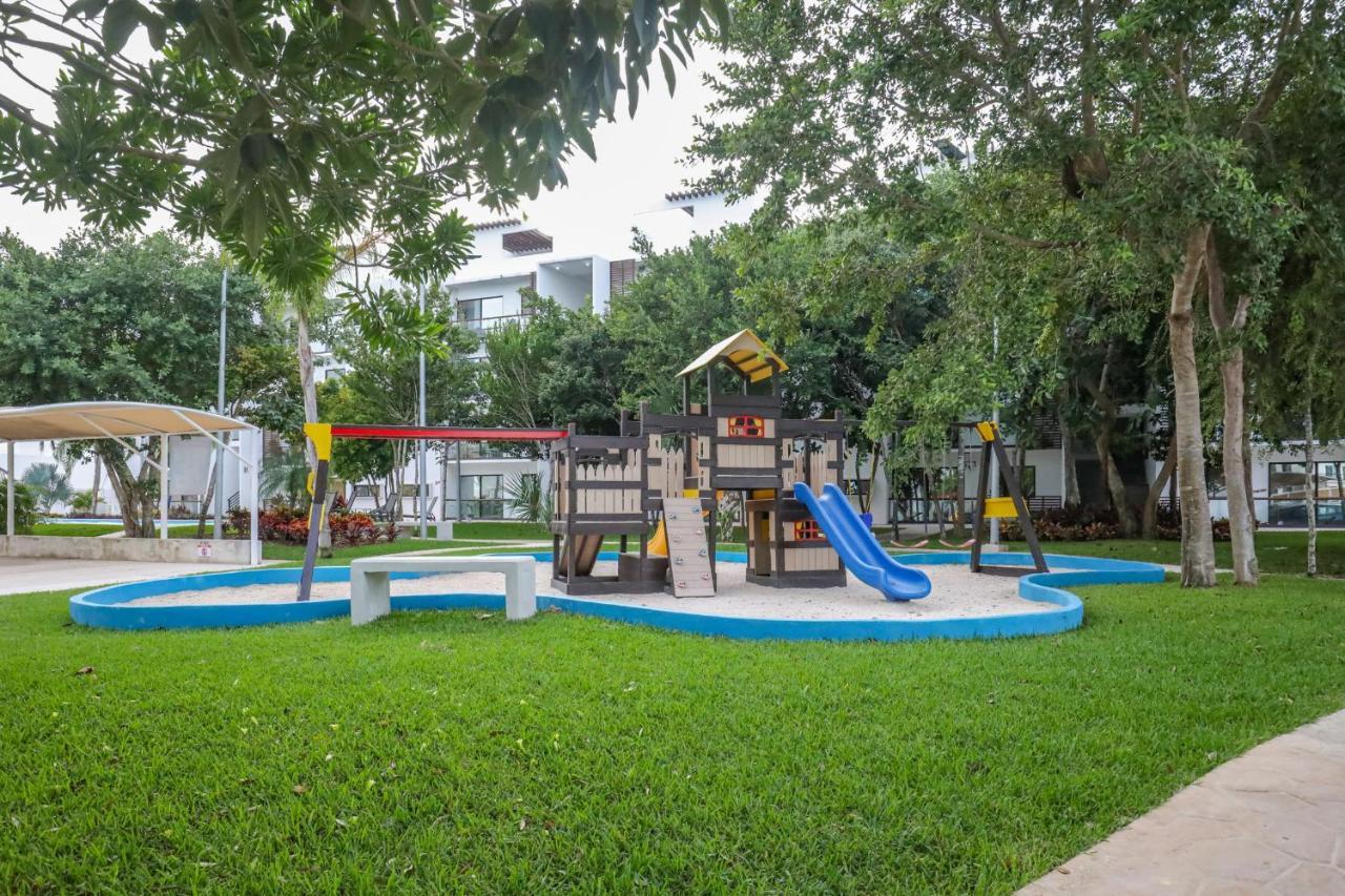 Departamento Lirios Residencial Para 5 Alberca Cancún Eksteriør billede